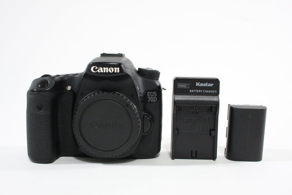 Canon 70D Body Shutter Count 35731 Digital Cameras - Digital SLR Cameras Canon 041021004663U