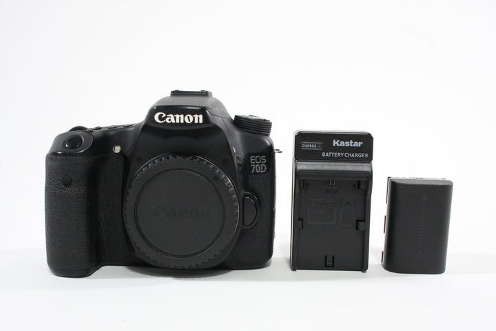 Canon 70D Body Shutter Count 35731 Digital Cameras - Digital SLR Cameras Canon 041021004663U