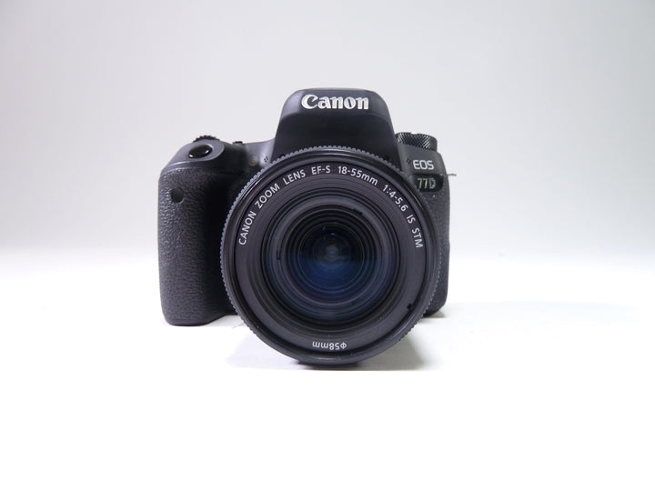 Canon 77D w/ 18-55mm f/4-5.6 IS STM Shutter Count 25369 Digital Cameras - Digital SLR Cameras Canon 145031000453