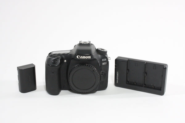 Canon 80D Body Only - Shutter Count 22110 Digital Cameras - Digital SLR Cameras Canon 142022002409