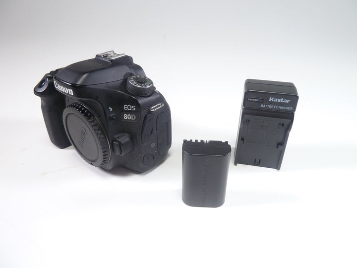 Canon 80D Body Shutter Count 29037 – Camera Exchange