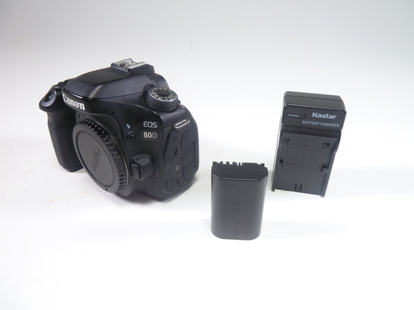 Canon 80D Body Shutter Count 29037 Digital Cameras - Digital SLR Cameras Canon 322024007682