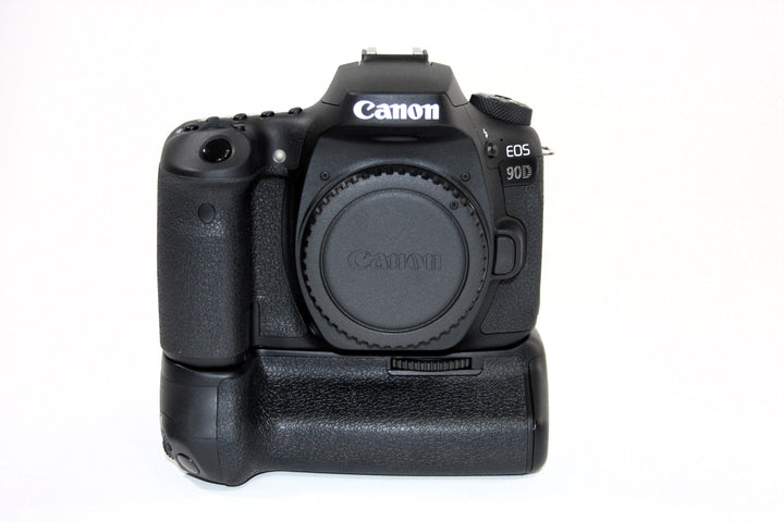 Canon 90D DSLR Body Only w Battery Grip - Shutter count <1000 Digital Cameras - Digital SLR Cameras Canon 042051000481