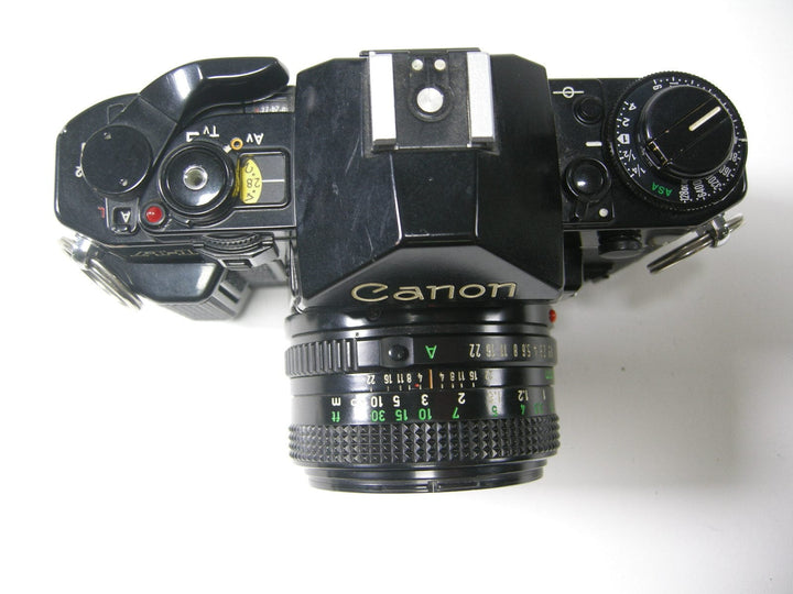 Canon A-1 35mm SLR camera w/50mm f1.8 35mm Film Cameras - 35mm SLR Cameras - 35mm SLR Student Cameras Canon 1325366