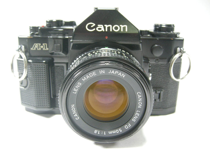 Canon A-1 35mm SLR camera w/50mm f1.8 35mm Film Cameras - 35mm SLR Cameras - 35mm SLR Student Cameras Canon 1325366