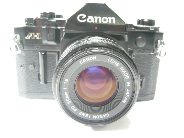 Canon A-1 35mm SLR camera w/50mm f1.8 35mm Film Cameras - 35mm SLR Cameras - 35mm SLR Student Cameras Canon 2044355