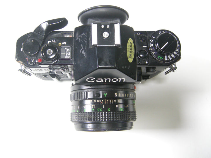 Canon A-1 35mm SLR camera w/50mm f1.8 35mm Film Cameras - 35mm SLR Cameras - 35mm SLR Student Cameras Canon 2044355