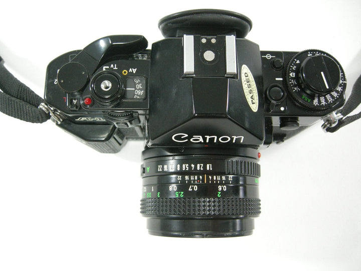 Canon A-1 35mm SLR Camera with a FD 50mm f1.8 35mm Film Cameras - 35mm SLR Cameras - 35mm SLR Student Cameras Canon 2211463