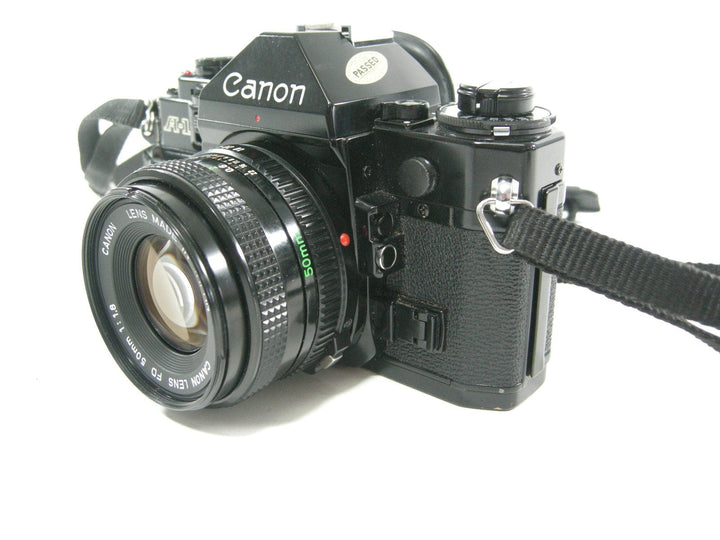 Canon A-1 35mm SLR Camera with a FD 50mm f1.8 35mm Film Cameras - 35mm SLR Cameras - 35mm SLR Student Cameras Canon 2211463