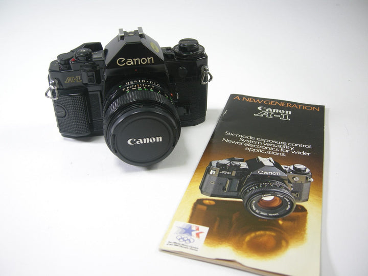 Canon A-1 35mm SLR film camera w/50mm f1.4 35mm Film Cameras - 35mm SLR Cameras - 35mm SLR Student Cameras Canon 2072933