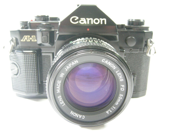 Canon A-1 35mm SLR film camera w/50mm f1.4 35mm Film Cameras - 35mm SLR Cameras - 35mm SLR Student Cameras Canon 2072933