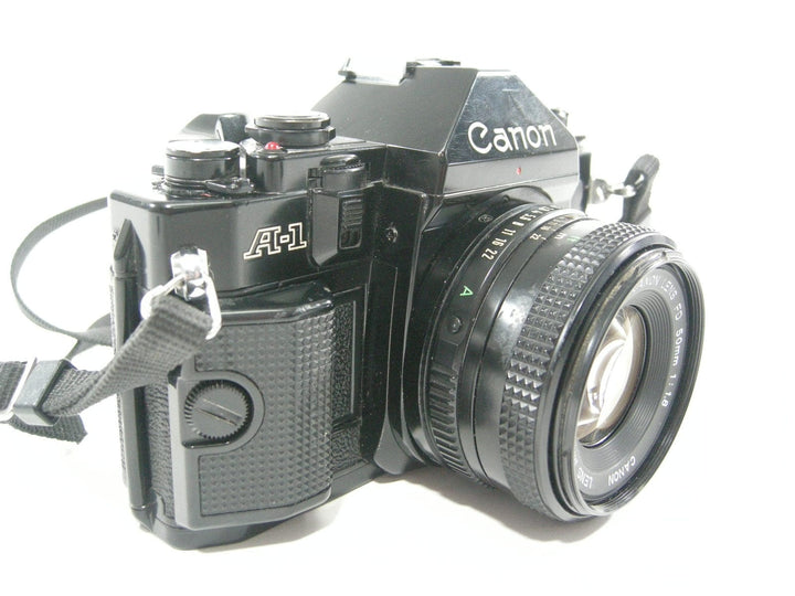 Canon A-1 35mm SLR w/FD 50mm f1.8 35mm Film Cameras - 35mm SLR Cameras - 35mm SLR Student Cameras Canon 1873624