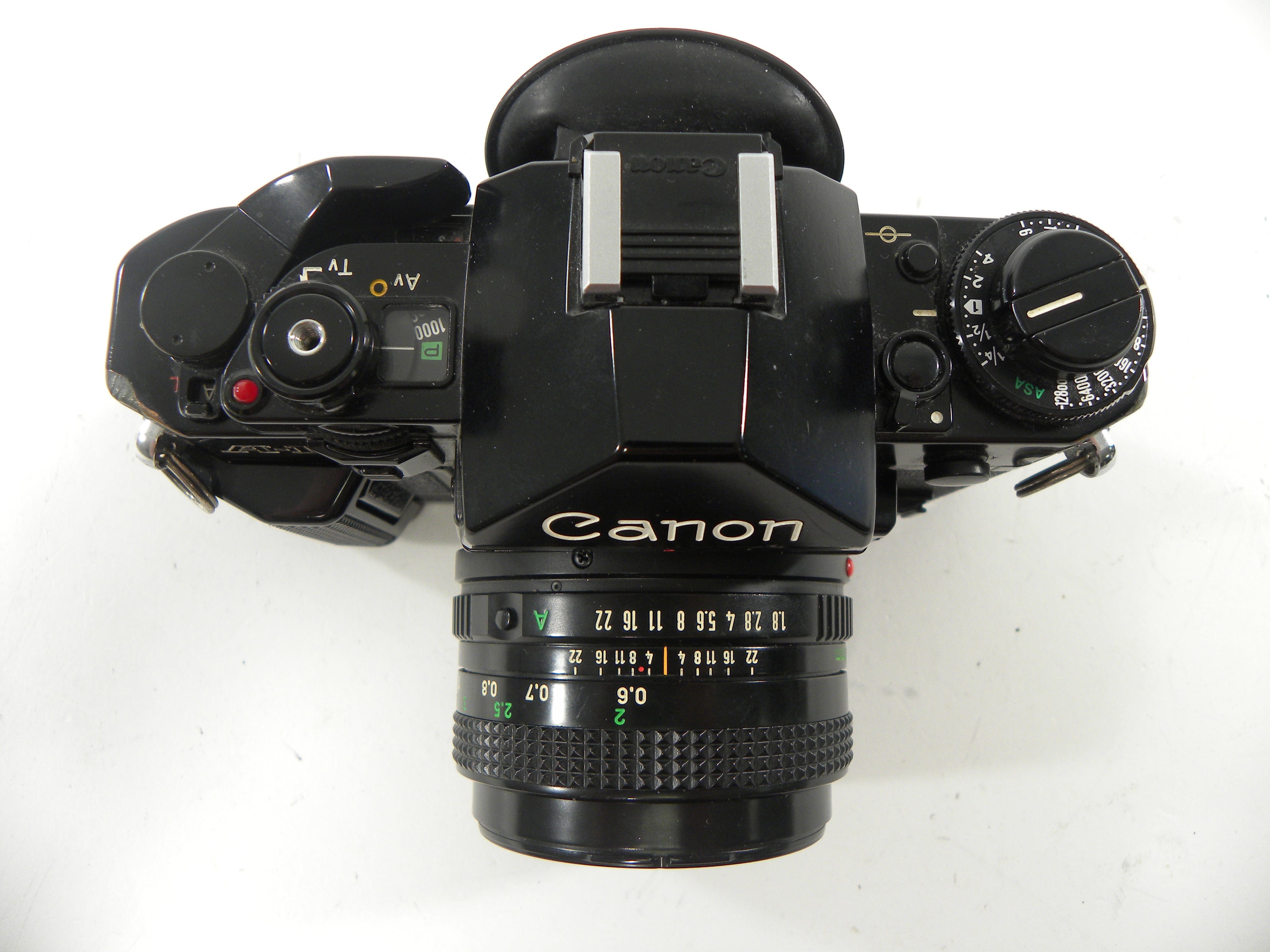 Canon A-1 35mm SLR w/FD 50mm f1.8 – Camera Exchange