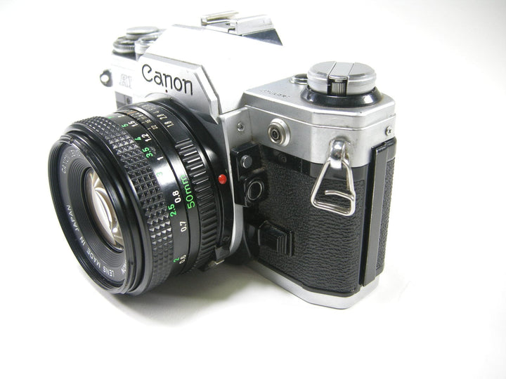 Canon AE-1 35mm SLR camera w/50mm f1.8 35mm Film Cameras - 35mm SLR Cameras - 35mm SLR Student Cameras Canon 369749