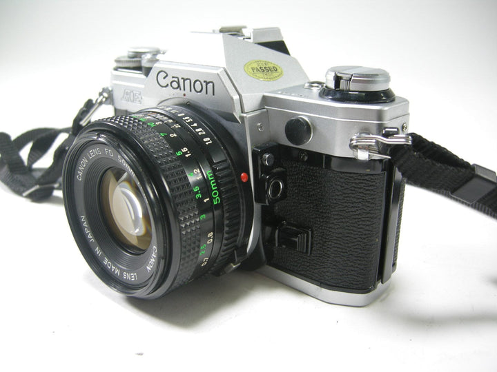 Canon AE-1 35mm SLR camera w/50mm f1.8 35mm Film Cameras - 35mm SLR Cameras - 35mm SLR Student Cameras Canon 4042736