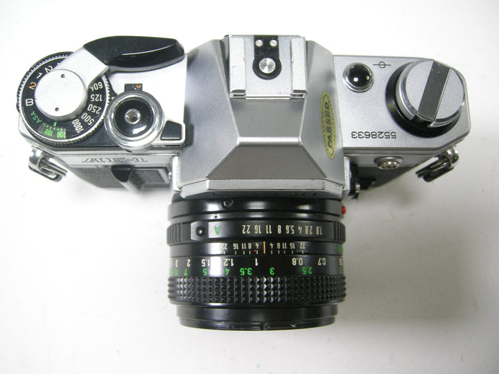 Canon AE-1 35mm SLR camera w/50mm f18 lens 35mm Film Cameras - 35mm SLR Cameras - 35mm SLR Student Cameras Canon 5528633