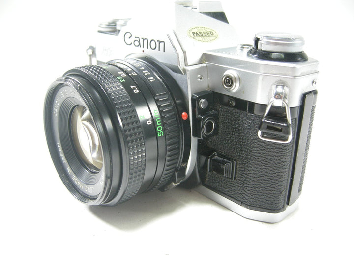 Canon AE-1 35mm SLR camera w/50mm f18 lens 35mm Film Cameras - 35mm SLR Cameras - 35mm SLR Student Cameras Canon 5528633