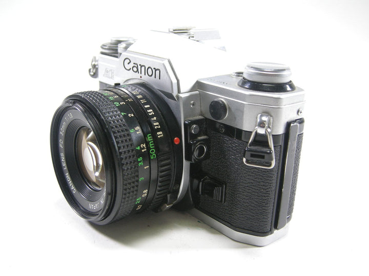 Canon AE-1 35mm SLR camera w/FD 50mm f1.8 35mm Film Cameras - 35mm SLR Cameras - 35mm SLR Student Cameras Canon 2061752