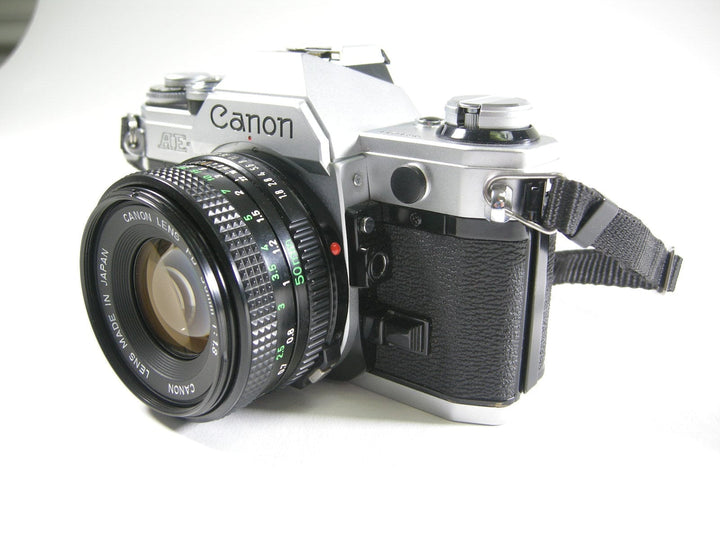 Canon AE-1 35mm SLR camera w/FD 50mm f1.8 35mm Film Cameras - 35mm SLR Cameras - 35mm SLR Student Cameras Canon 258128