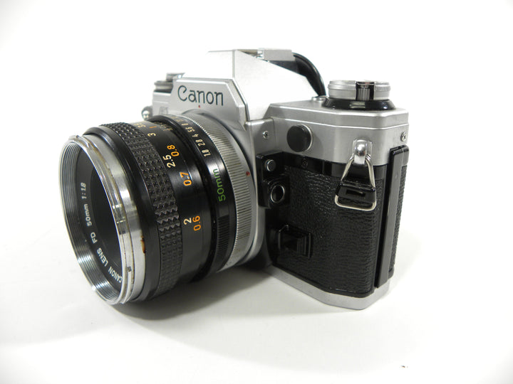 Canon AE-1 35mm SLR camera w/FD 50mm f1.8 35mm Film Cameras - 35mm SLR Cameras - 35mm SLR Student Cameras Canon 3087598