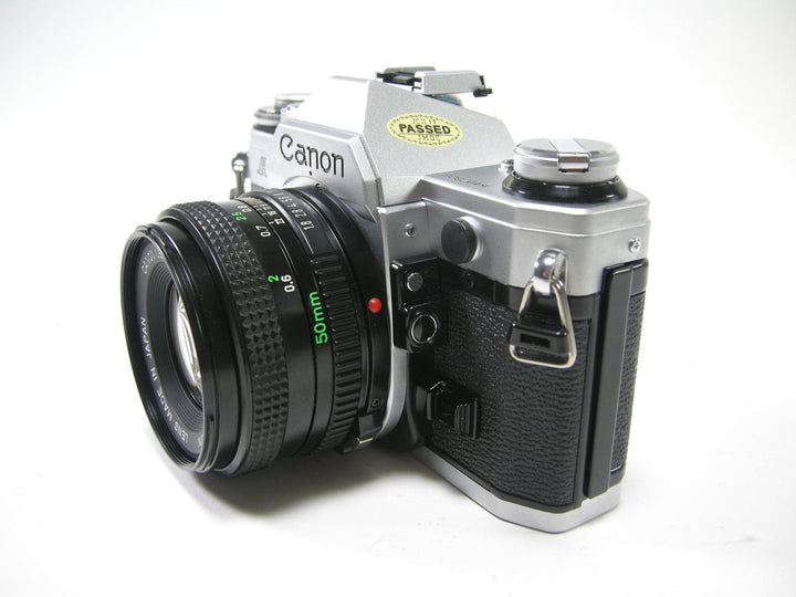 Canon AE-1 35mm SLR camera w/FD 50mm f1.8 35mm Film Cameras - 35mm SLR Cameras - 35mm SLR Student Cameras Canon 5197829