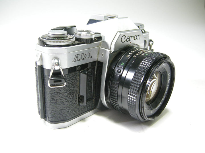 Canon AE-1 35mm SLR film camera w/50mm f1.8 35mm Film Cameras - 35mm SLR Cameras - 35mm SLR Student Cameras Canon 2612404