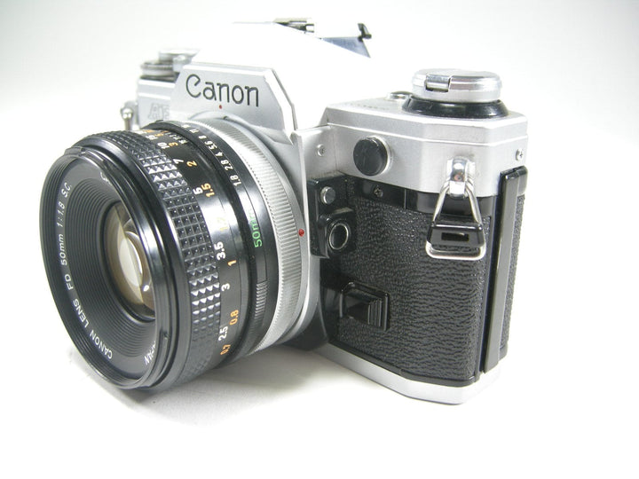Canon AE-1 35mm SLR film camera w/50mm f1.8 S.C. 35mm Film Cameras - 35mm SLR Cameras - 35mm SLR Student Cameras Canon 1799550