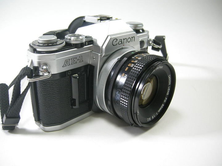 Canon AE-1 35mm SLR film camera w/ 50mm f1.8 S.C. 35mm Film Cameras - 35mm SLR Cameras - 35mm SLR Student Cameras Canon 2207515