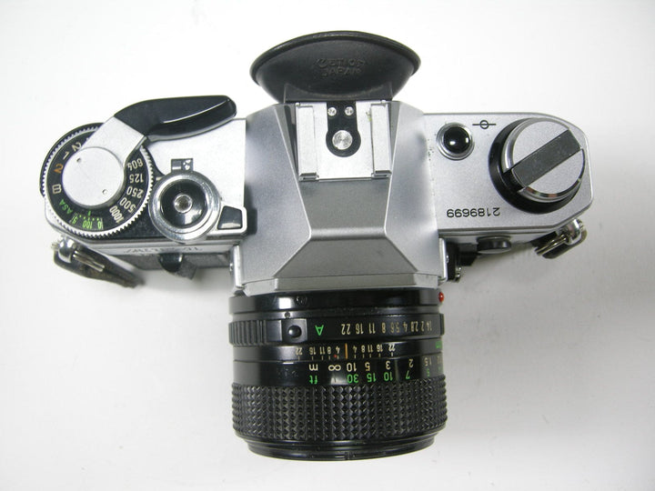 Canon  AE-1 35mm SLR w/50mm f1.4 35mm Film Cameras - 35mm SLR Cameras - 35mm SLR Student Cameras Canon 2189699