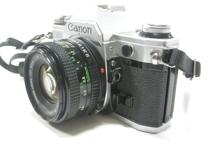 Canon AE-1 35mm SLR w/50mm f1.8 35mm Film Cameras - 35mm SLR Cameras - 35mm SLR Student Cameras Canon 1781254