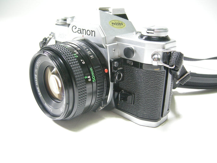 Canon AE-1 35mm SLR w/50mm f1.8 FD lens 35mm Film Cameras - 35mm SLR Cameras - 35mm SLR Student Cameras Canon 4568895