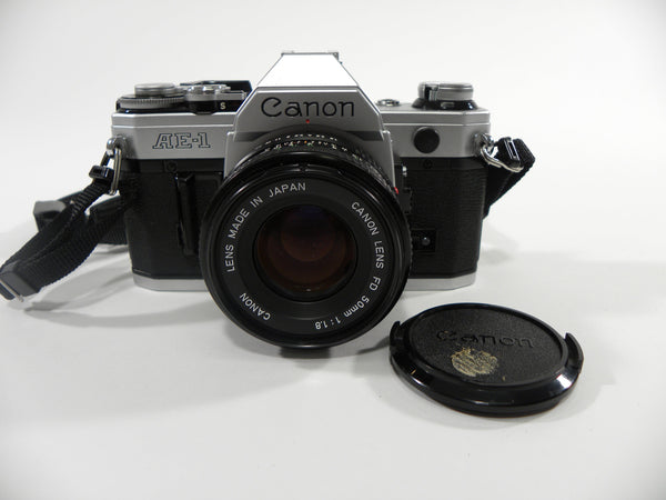 Canon AE-1 35mm SLR w/FD 50mm f1.8 35mm Film Cameras - 35mm SLR Cameras - 35mm SLR Student Cameras Canon 1927431