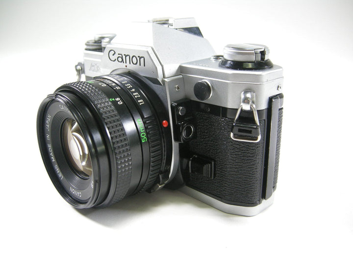 Canon AE-1 35mm SLR w/FD 50mm f1.8 35mm Film Cameras - 35mm SLR Cameras - 35mm SLR Student Cameras Canon 2292188