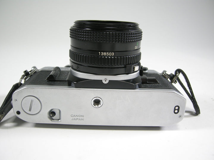 Canon AE-1 35mm SLR w/FD 50mm f1.8 35mm Film Cameras - 35mm SLR Cameras - 35mm SLR Student Cameras Canon 2390261