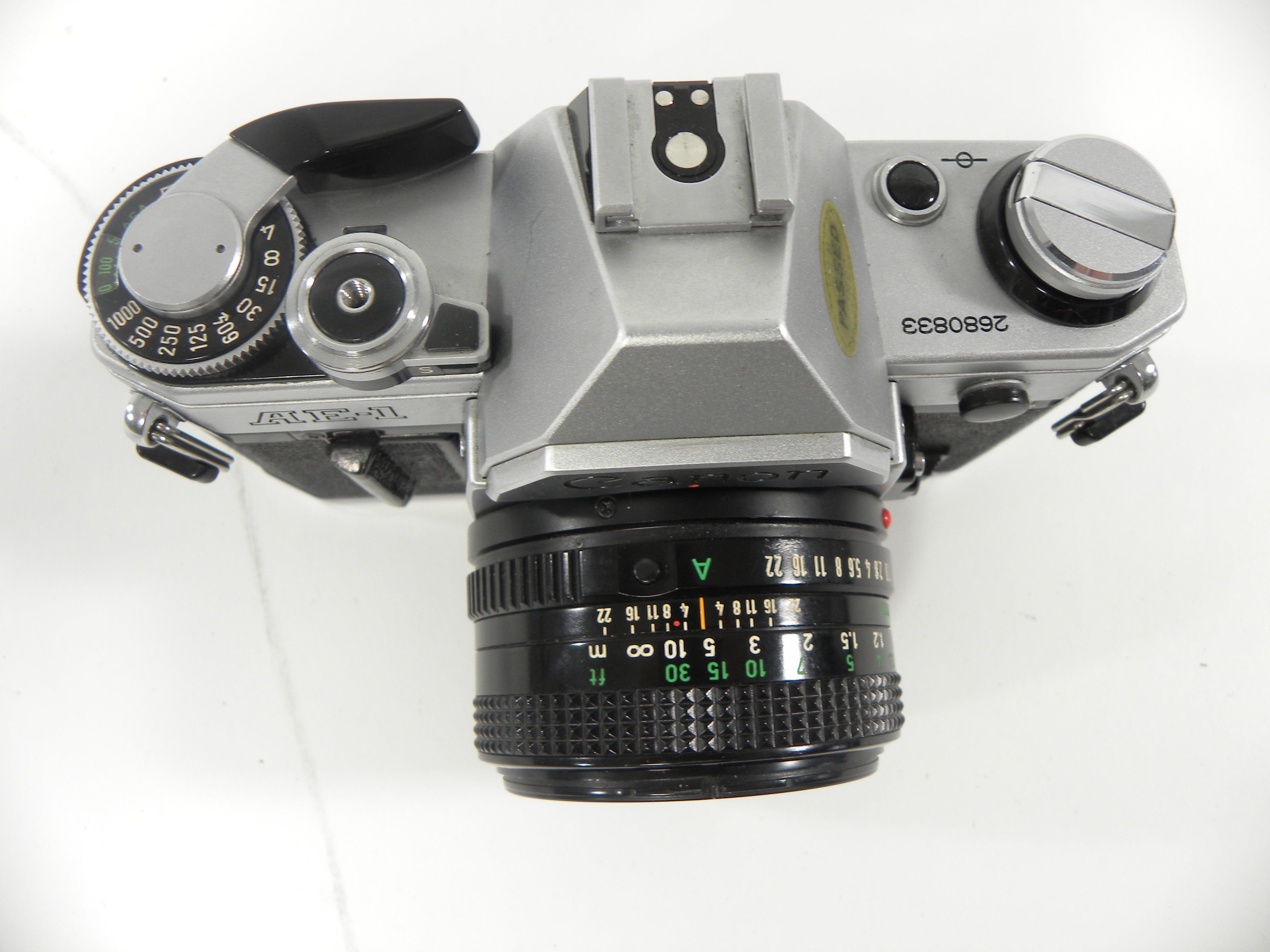 フィルムカメラ Canon AE-1 SLR FL 50mm f1.8 Amazon.com : USED Canon AE-1 with 50mm F1.8 : Electronics