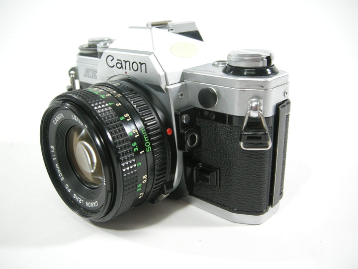 Canon AE-1 35mm SLR w/FD 50mm f1.8 35mm Film Cameras - 35mm SLR Cameras - 35mm SLR Student Cameras Canon 3233318