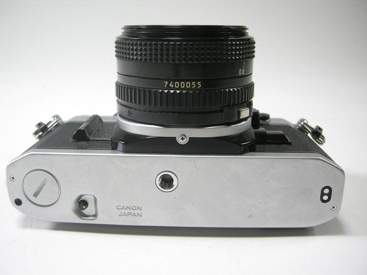 Canon AE-1 35mm SLR w/FD 50mm f1.8 35mm Film Cameras - 35mm SLR Cameras - 35mm SLR Student Cameras Canon 3264933