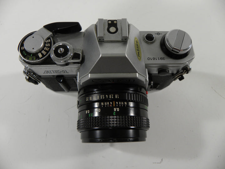 Canon AE-1 35mm SLR w/FD 50mm f1.8 35mm Film Cameras - 35mm SLR Cameras - 35mm SLR Student Cameras Canon 3911610