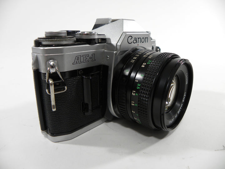 Canon AE-1 35mm SLR w/FD 50mm f1.8 35mm Film Cameras - 35mm SLR Cameras - 35mm SLR Student Cameras Canon 3911610