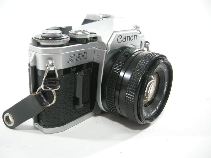 Canon AE-1 35mm SLR w/FD 50mm f1.8 35mm Film Cameras - 35mm SLR Cameras - 35mm SLR Student Cameras Canon 4099281