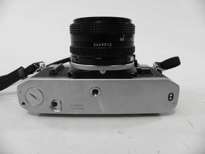 Canon AE-1 35mm SLR w/FD 50mm f1.8 35mm Film Cameras - 35mm SLR Cameras - 35mm SLR Student Cameras Canon 4167879