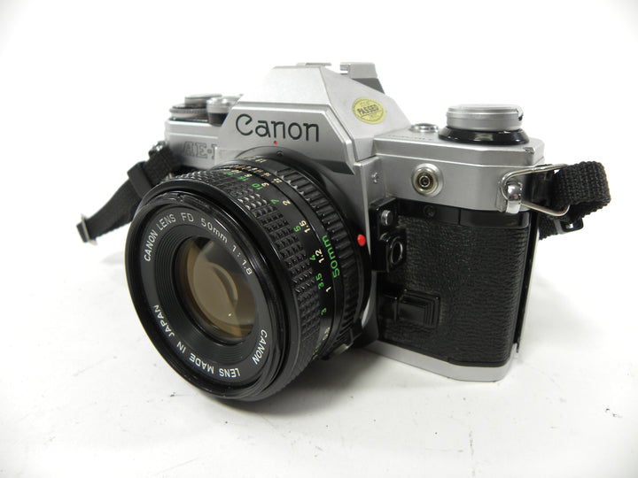 Canon AE-1 35mm SLR w/FD 50mm f1.8 35mm Film Cameras - 35mm SLR Cameras - 35mm SLR Student Cameras Canon 4167879