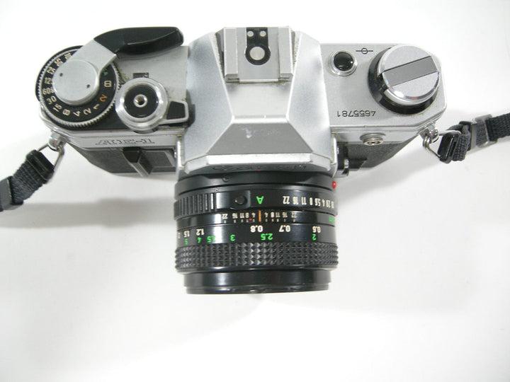 Canon AE-1 35mm SLR w/FD 50mm f1.8 35mm Film Cameras - 35mm SLR Cameras - 35mm SLR Student Cameras Canon 4655781