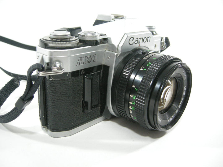 Canon AE-1 35mm SLR w/FD 50mm f1.8 35mm Film Cameras - 35mm SLR Cameras - 35mm SLR Student Cameras Canon 4655781