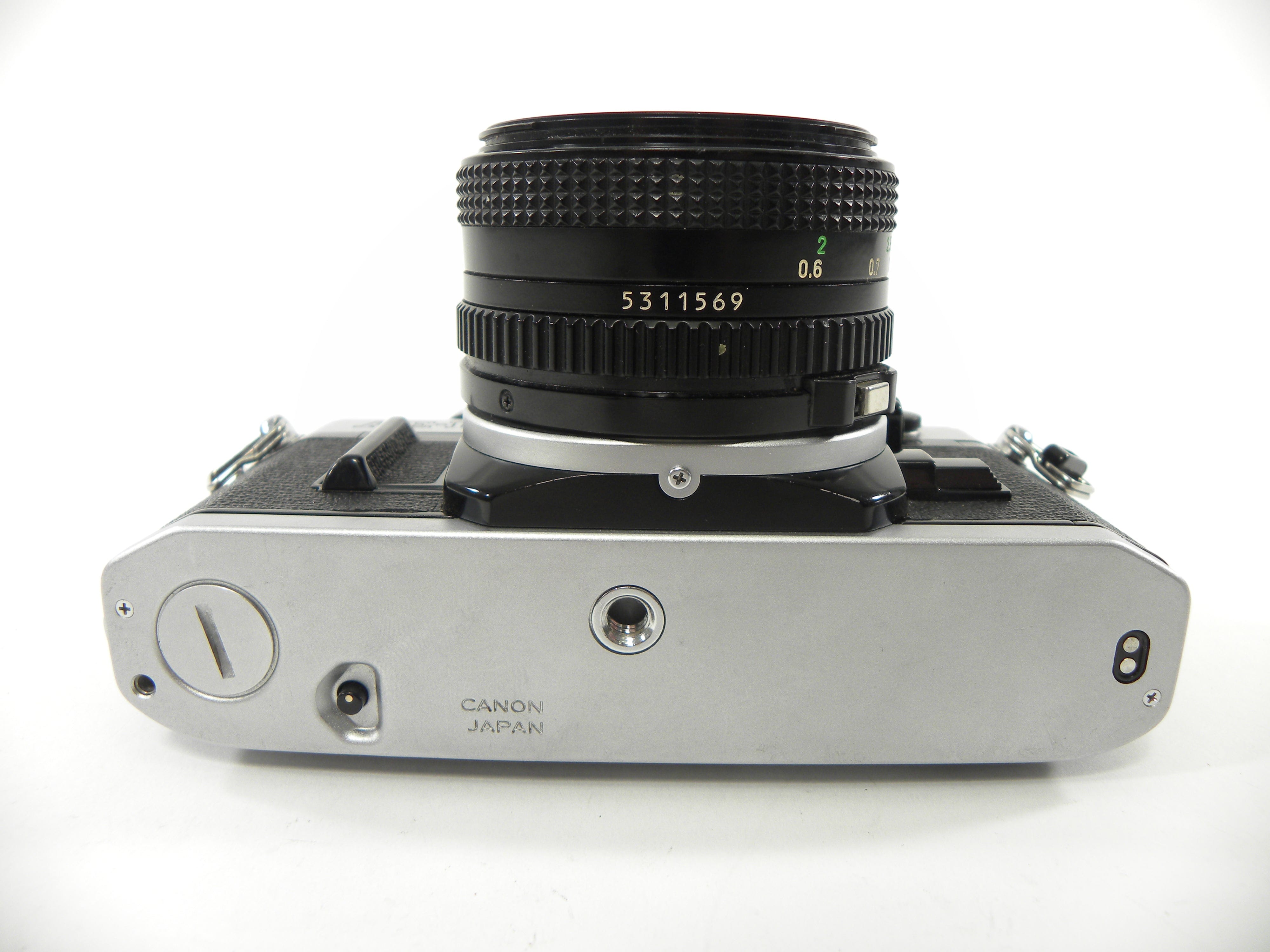 Canon AE-1 35mm SLR w/FD 50mm f1.8 – Camera Exchange
