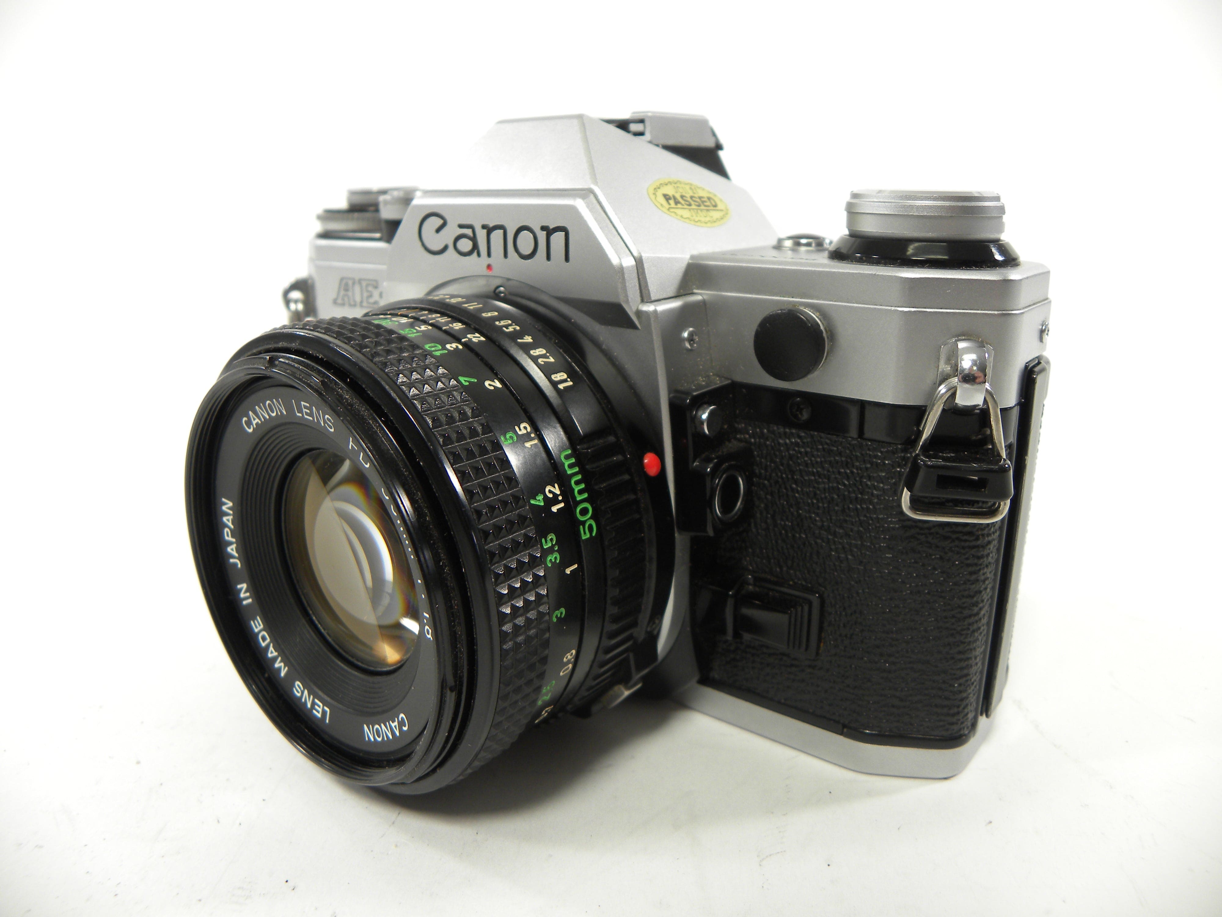 Canon AE-1 35mm SLR w/FD 50mm f1.8 – Camera Exchange