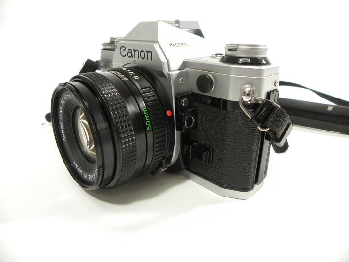 Canon AE-1 35mm SLR w/FD 50mm f1.8 35mm Film Cameras - 35mm SLR Cameras - 35mm SLR Student Cameras Canon 5761991