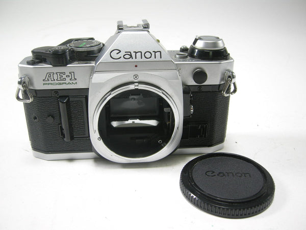 Canon AE-1 Program 35mm SLR Camera Body Only (Parts or Repair) 35mm Film Cameras - 35mm SLR Cameras - 35mm SLR Student Cameras Canon 4553732