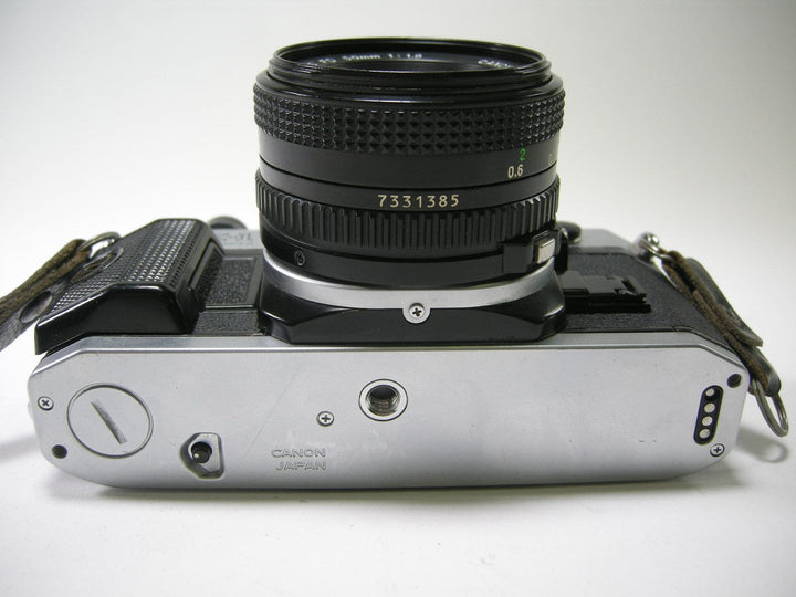 Canon AE-1 Program 35mm SLR camera w/FD 50mm f1.8 35mm Film Cameras - 35mm SLR Cameras - 35mm SLR Student Cameras Canon 3869024