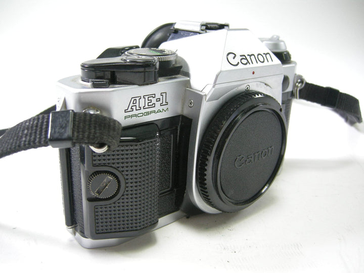 Canon AE-1 Program 35mm SLR film camera body only( AS IS) 35mm Film Cameras - 35mm SLR Cameras - 35mm SLR Student Cameras Canon 3708953
